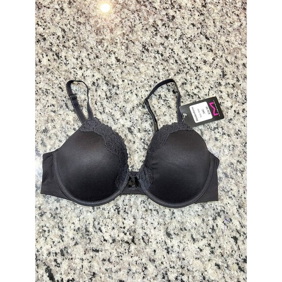 NWT Maidenform Women's Black Size 34C Comfort Devotion Extra Coverage Lace style - Picture 2 of 7